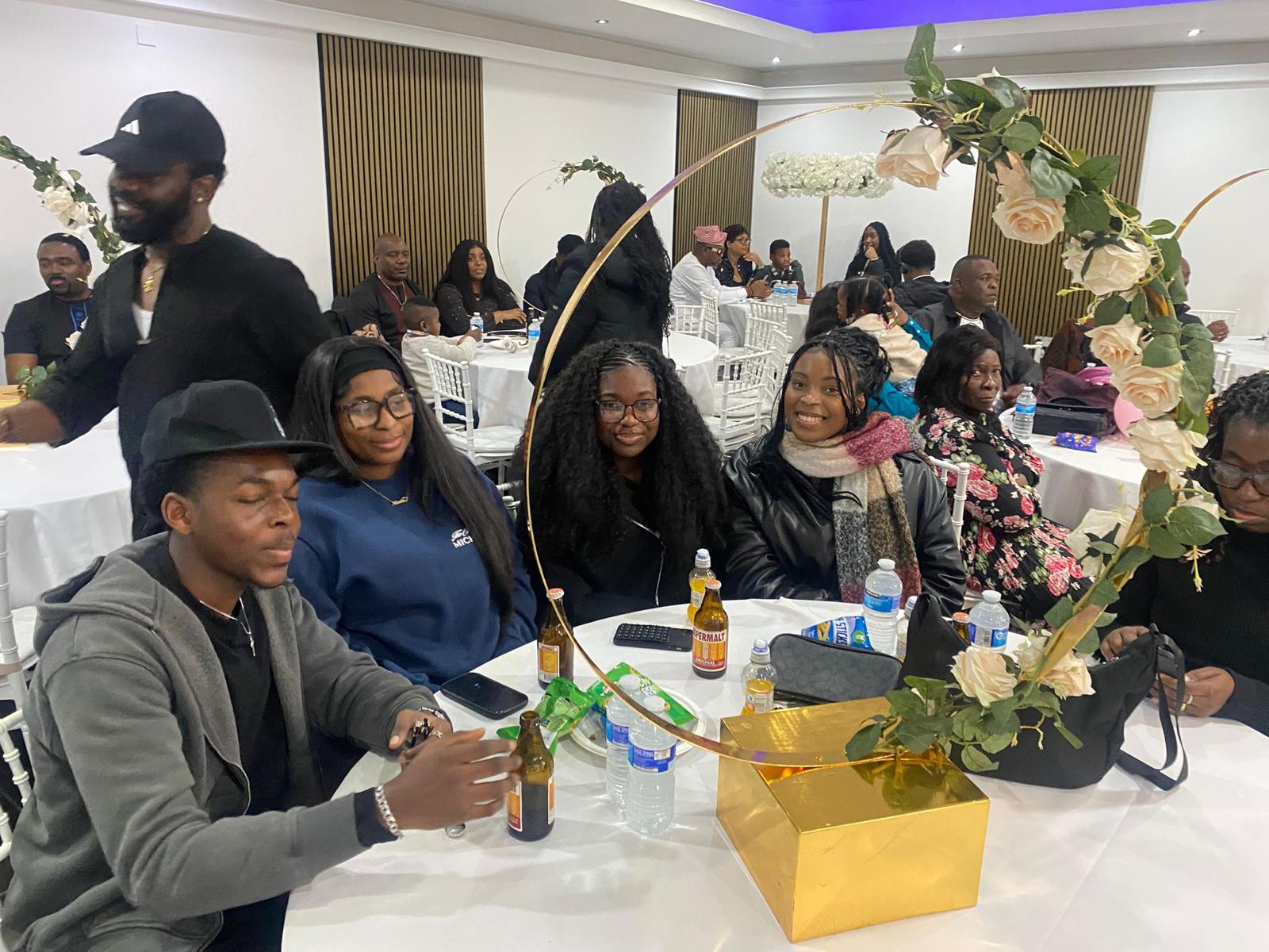 Young members seated together at the AUF celebration